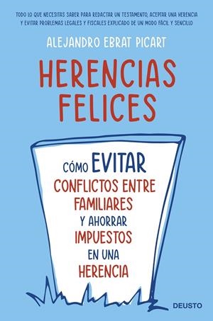 HERENCIAS FELICES | 9788423434404 | EBRAT PICART, ALEJANDRO | Galatea Llibres | Llibreria online de Reus, Tarragona | Comprar llibres en català i castellà online