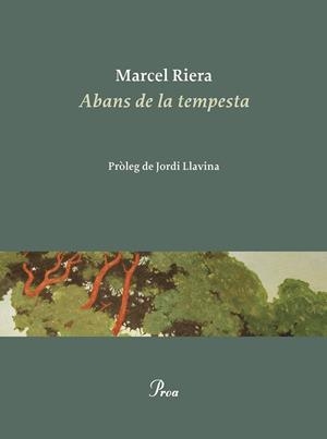 ABANS DE LA TEMPESTA | 9788475889900 | RIERA BOU, MARCEL | Galatea Llibres | Llibreria online de Reus, Tarragona | Comprar llibres en català i castellà online