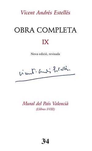 OBRA COMPLETA IX ESTELLÉS | 9788417469580 | ESTELLÉS, VICENT ANDRES | Galatea Llibres | Llibreria online de Reus, Tarragona | Comprar llibres en català i castellà online