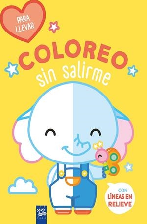 COLOREO SIN SALIRME-PARA LLEVAR. ELEFANTE | 9788408264071 | Galatea Llibres | Llibreria online de Reus, Tarragona | Comprar llibres en català i castellà online
