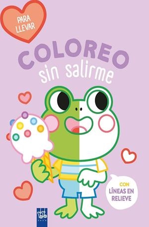 COLOREO SIN SALIRME-PARA LLEVAR. RANA | 9788408264101 | Galatea Llibres | Llibreria online de Reus, Tarragona | Comprar llibres en català i castellà online