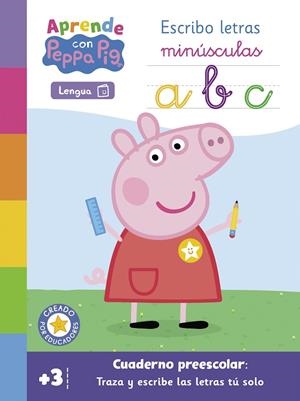 APRENDE CON PEPPA PIG - ESCRIBO LETRAS MINÚSCULAS | 9788448863623 | Galatea Llibres | Librería online de Reus, Tarragona | Comprar libros en catalán y castellano online
