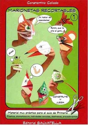 MARIONETAS RECORTABLES 1 | 9788484123439 | CALLADO, CONSTANTINO | Galatea Llibres | Librería online de Reus, Tarragona | Comprar libros en catalán y castellano online