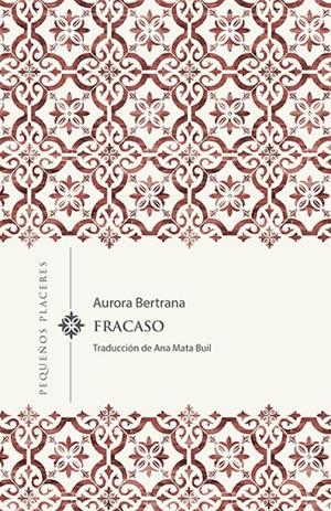 FRACASO | 9788412401929 | BERTRANA, AURORA | Galatea Llibres | Llibreria online de Reus, Tarragona | Comprar llibres en català i castellà online