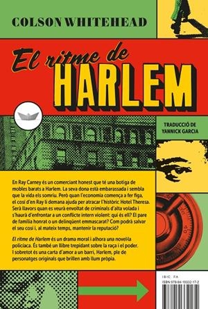 EL RITME DE HARLEM | 9788419332172 | WHITEHEAD, COLSON | Galatea Llibres | Librería online de Reus, Tarragona | Comprar libros en catalán y castellano online