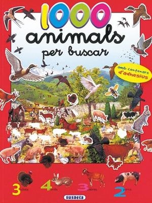 1000 ANIMALS PER BUSCAR (VERMELL) | 9788430552320 | ARREDONDO, FRANCISCO | Galatea Llibres | Librería online de Reus, Tarragona | Comprar libros en catalán y castellano online