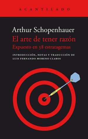 EL ARTE DE TENER RAZÓN | 9788419036377 | SCHOPENHAUER, ARTHUR | Galatea Llibres | Llibreria online de Reus, Tarragona | Comprar llibres en català i castellà online