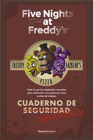 FIVE NIGHTS AT FREDDY'S. CUADERNO DE SUPERVIVENCIA | 9788419283207 | CAWHTON, SCOTT | Galatea Llibres | Llibreria online de Reus, Tarragona | Comprar llibres en català i castellà online
