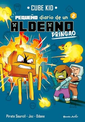 MINECRAFT. PEQUEÑO DIARIO DE UN ALDEANO PRINGAO 2 | 9788408269694 | CUBE KID | Galatea Llibres | Librería online de Reus, Tarragona | Comprar libros en catalán y castellano online