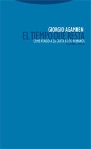 EL TIEMPO QUE RESTA | 9788481648348 | AGAMBEN, GIORGIO | Galatea Llibres | Llibreria online de Reus, Tarragona | Comprar llibres en català i castellà online
