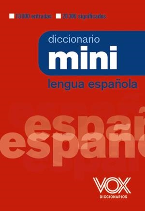 DICCIONARIO MINI DE LA LENGUA ESPAÑOLA | 9788499744018 | Galatea Llibres | Librería online de Reus, Tarragona | Comprar libros en catalán y castellano online