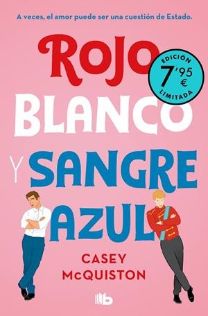 ROJO, BLANCO Y SANGRE AZUL | 9788413146560 | MCQUISTON, CASEY | Galatea Llibres | Librería online de Reus, Tarragona | Comprar libros en catalán y castellano online