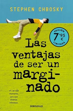 LAS VENTAJAS DE SER UN MARGINADO | 9788466371643 | CHBOSKY, STEPHEN | Galatea Llibres | Librería online de Reus, Tarragona | Comprar libros en catalán y castellano online