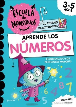 APRENDER LOS NÚMEROS EN LA ESCUELA DE MONSTRUOS | 9788419085894 | RIPPIN, SALLY | Galatea Llibres | Librería online de Reus, Tarragona | Comprar libros en catalán y castellano online
