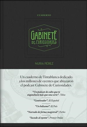 CUADERNO GABINETE DE CURIOSIDADES | 9788412636154 | PÉREZ, NURIA | Galatea Llibres | Llibreria online de Reus, Tarragona | Comprar llibres en català i castellà online