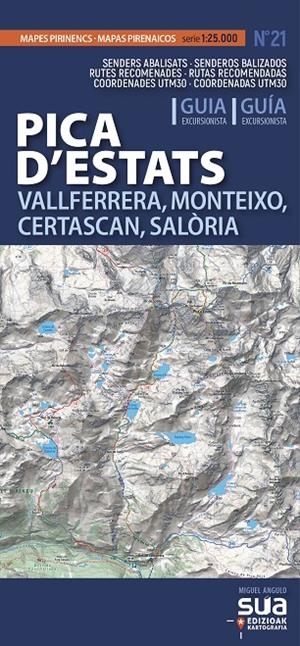 PICA D'ESTATS MAPA 1:25.000 | 9788482168463 | ANGULO, MIGUEL | Galatea Llibres | Llibreria online de Reus, Tarragona | Comprar llibres en català i castellà online