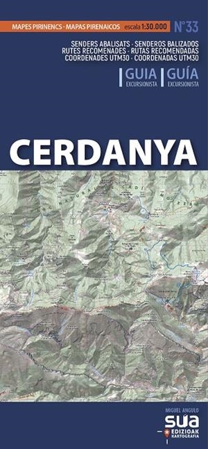CERDANYA MAPA 1:25.000 | 9788482168456 | ANGULO, MIGUEL | Galatea Llibres | Llibreria online de Reus, Tarragona | Comprar llibres en català i castellà online