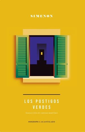LOS POSTIGOS VERDES | 9788433921109 | SIMENON, GEORGES | Galatea Llibres | Librería online de Reus, Tarragona | Comprar libros en catalán y castellano online