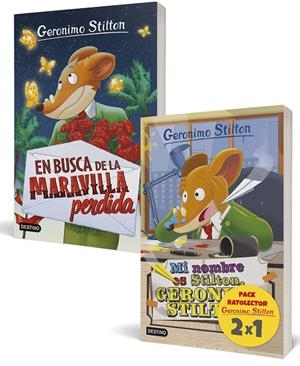 GERONIMO STILTON. PACK RATOLECTOR VOL. 1 Y 2 | 9788408214922 | Galatea Llibres | Librería online de Reus, Tarragona | Comprar libros en catalán y castellano online
