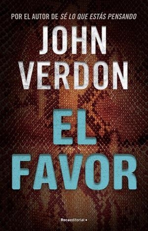 EL FAVOR (SERIE DAVE GURNEY 8) | 9788419283726 | VERDON, JOHN | Galatea Llibres | Llibreria online de Reus, Tarragona | Comprar llibres en català i castellà online