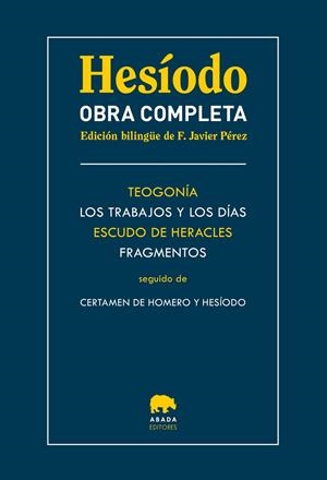 OBRA COMPLETA HESIODO | 9788419008244 | HESÍODO | Galatea Llibres | Llibreria online de Reus, Tarragona | Comprar llibres en català i castellà online