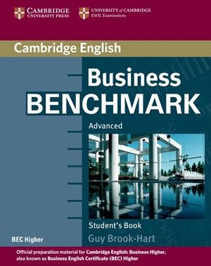 BUSINESS BENCHMARK ADVANCED STUDENT'S BOOK BEC EDITION | 9780521672955 | BROOK-HART, GUY | Galatea Llibres | Llibreria online de Reus, Tarragona | Comprar llibres en català i castellà online