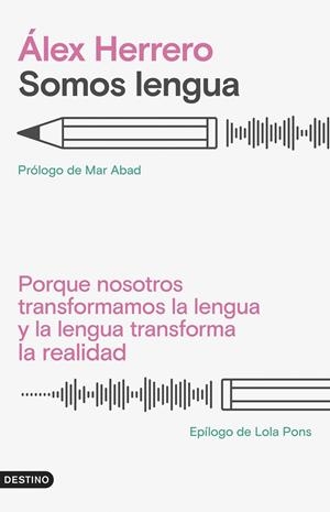 SOMOS LENGUA | 9788423363452 | HERRERO, ÁLEX | Galatea Llibres | Librería online de Reus, Tarragona | Comprar libros en catalán y castellano online