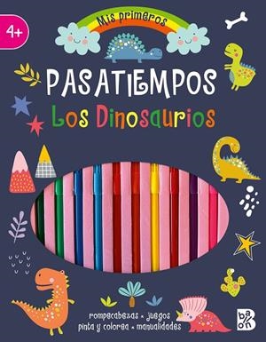PASATIEMPOS CON ROTULADORES-LOS DINOSAURIOS | 9789403231464 | BALLON | Galatea Llibres | Librería online de Reus, Tarragona | Comprar libros en catalán y castellano online