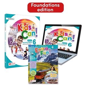 KIDS CAN!  FOUNDATIONS 6 ESSENTIAL ACTIVITY BOOK & EXTRA FUN: CON ACCESO A LA VE | 9781035127450 | SHAW, DONNA/OMEROD, MARK | Galatea Llibres | Librería online de Reus, Tarragona | Comprar libros en catalán y castellano online