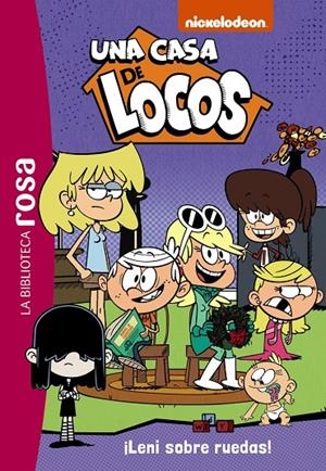 UNA CASA DE LOCOS 5. ¡LENI SOBRE RUEDAS! LA BIBLIOTECA ROSA.  | 9788419316905 | GAY, OLIVIER | Galatea Llibres | Llibreria online de Reus, Tarragona | Comprar llibres en català i castellà online