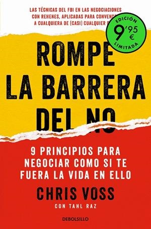 EDICIÓN LIMITADA DE ROMPE LA BARRERA DEL NO | 9788466363907 | VOSS, CHRIS | Galatea Llibres | Librería online de Reus, Tarragona | Comprar libros en catalán y castellano online