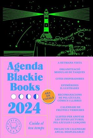 AGENDA BLACKIE BOOKS 2024 -CAT- | 9788419654366 | Galatea Llibres | Librería online de Reus, Tarragona | Comprar libros en catalán y castellano online