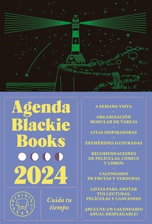 AGENDA BLACKIE BOOKS 2024 -ESP- | 9788419654359 | Galatea Llibres | Librería online de Reus, Tarragona | Comprar libros en catalán y castellano online