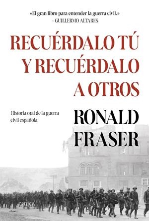 RECUÉRDALO TÚ Y RECUÉRDALO A OTROS | 9788491995722 | FRASER, RONALD | Galatea Llibres | Librería online de Reus, Tarragona | Comprar libros en catalán y castellano online