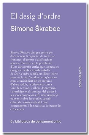EL DESIG D'ORDRE | 9788418618604 | SKRABEC, SIMONA | Galatea Llibres | Librería online de Reus, Tarragona | Comprar libros en catalán y castellano online