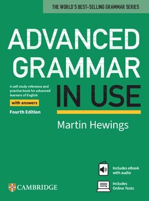 ADVANCED GRAMMAR IN USE BOOK WITH ANSWERS AND EBOOK AND ONLINE TEST | 9781108920216 | HEWINGS,MARTIN | Galatea Llibres | Librería online de Reus, Tarragona | Comprar libros en catalán y castellano online