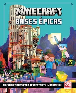 MINECRAFT OFICIAL: BASES ÉPICAS | 9788491399032 | AB, MOJANG | Galatea Llibres | Librería online de Reus, Tarragona | Comprar libros en catalán y castellano online