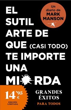 EL SUTIL ARTE DE QUE (CASI TODO) TE IMPORTE UNA MIERDA. DIARIO | 9788418850707 | MANSON, MARK | Galatea Llibres | Librería online de Reus, Tarragona | Comprar libros en catalán y castellano online