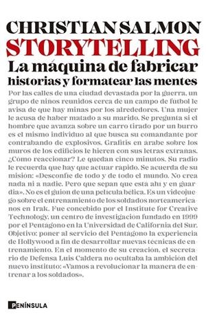 STORYTELLING | 9788411002042 | SALMON, CHRISTIAN | Galatea Llibres | Librería online de Reus, Tarragona | Comprar libros en catalán y castellano online