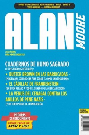 CUADERNOS DE HUMO SAGRADO | 9788418690402 | MOORE, ALAN | Galatea Llibres | Librería online de Reus, Tarragona | Comprar libros en catalán y castellano online