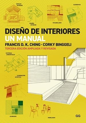 DISEÑO DE INTERIORES | 9788425234064 | D.K. CHING, FRANCIS/BINGGELI, CORKY | Galatea Llibres | Llibreria online de Reus, Tarragona | Comprar llibres en català i castellà online