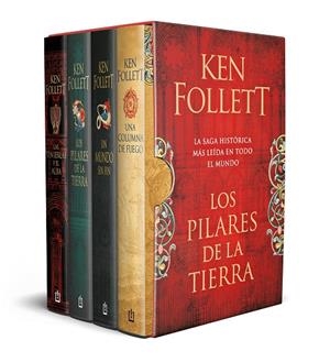 ESTUCHE SAGA LOS PILARES DE LA TIERRA. 4 VOLS | 9788466372732 | FOLLETT, KEN | Galatea Llibres | Llibreria online de Reus, Tarragona | Comprar llibres en català i castellà online