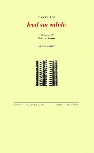 IEUD SIN SALIDA | 9788419633545 | IOAN ES. POP | Galatea Llibres | Librería online de Reus, Tarragona | Comprar libros en catalán y castellano online