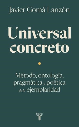 UNIVERSAL CONCRETO | 9788430626212 | GOMÁ LANZÓN, JAVIER | Galatea Llibres | Llibreria online de Reus, Tarragona | Comprar llibres en català i castellà online