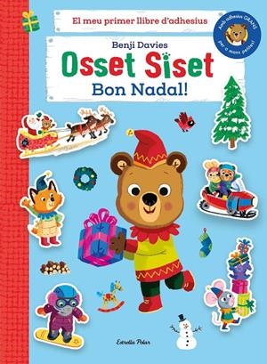 OSSET SISET. EL MEU PRIMER LLIBRE D'ADHESIUS. BON NADAL! | 9788413895505 | DAVIES, BENJI | Galatea Llibres | Librería online de Reus, Tarragona | Comprar libros en catalán y castellano online