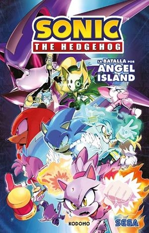 SONIC THE HEDGEHOG: LA BATALLA POR ANGEL ISLAND (BIBLIOTECA SUPER KODOMO) | 9788419920355 | FLYNN, IAN | Galatea Llibres | Librería online de Reus, Tarragona | Comprar libros en catalán y castellano online