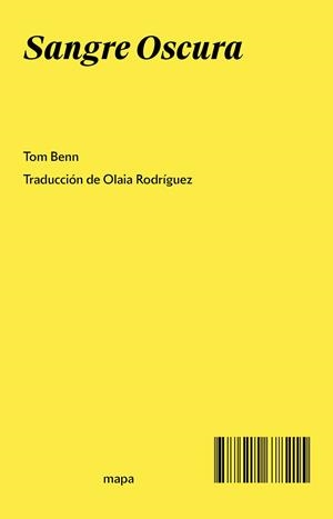 SANGRE OSCURA | 9788412678215 | BENN, TOM | Galatea Llibres | Librería online de Reus, Tarragona | Comprar libros en catalán y castellano online