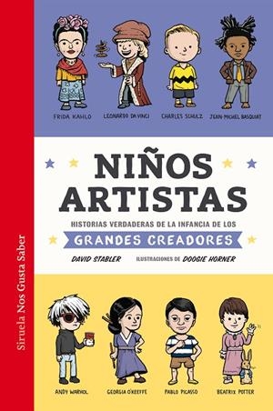 NIÑOS ARTISTAS | 9788419744807 | DAVID STABLER | Galatea Llibres | Librería online de Reus, Tarragona | Comprar libros en catalán y castellano online