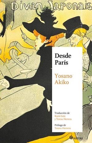 DESDE PARIS | 9788419035608 | YOSANO, AKIKO | Galatea Llibres | Llibreria online de Reus, Tarragona | Comprar llibres en català i castellà online