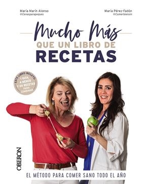 MUCHO MÁS QUE UN LIBRO DE RECETAS | 9788441548732 | MARÍN ALONSO, MARÍA/PERÉZ-FADÓN LLAMAZARES, MARÍA | Galatea Llibres | Llibreria online de Reus, Tarragona | Comprar llibres en català i castellà online